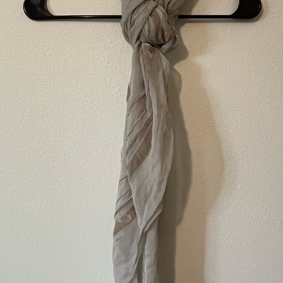 Accessories - French silk & velvet scarf